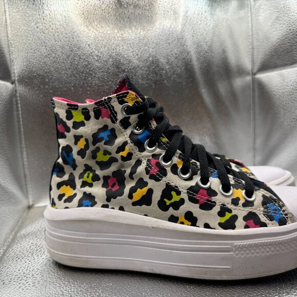 m_63f4d8d94bf9ffcc9e0bf9d8.jpeg Size 5.5 Converse CTAS Move Platform High Top‎ Kids White Canvas Shoes 272376C